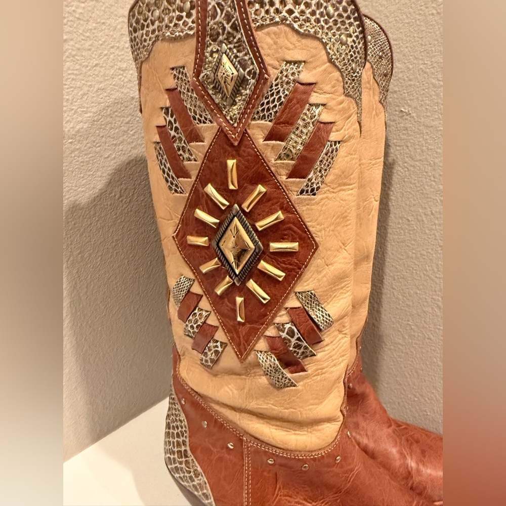 Buttero Italian Made Women's Heeled Boots - Picture 2 of 10